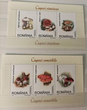 2003 Rumänien: giftige und essbare Pilze, postfrisch/MNH, Bl. 332/333