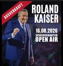 2 Roland Kaiser Open Air  Stehplatz Tickets  Osnabrück 16.8.26