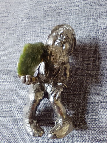 Metall figur schatzzwerg - figur, zwerg