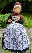 Trachten Puppe aus Österreich - alte Handarbeit ca. 22 cm - Souvenir Sammler