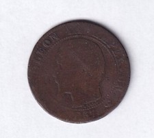 Frankreich France Lille: 5 Centimes 1857 W - Napoleon III