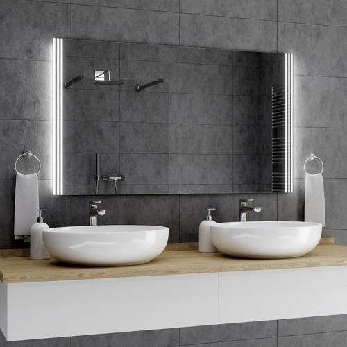 Arica badspiegel mit led - badspiegel,