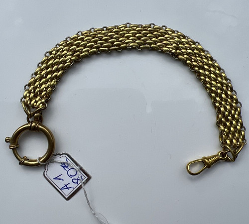 Antike taschenuhrkette 1940 - taschenuhrkette, er