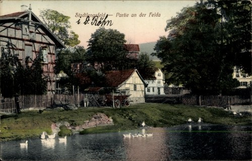 Stadtlengsfeld der rhön - ak,