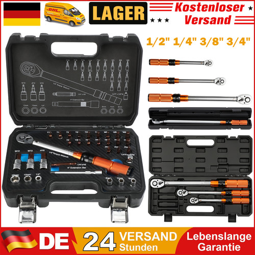 Drehmomentschlüssel 1 4 - 1/2", 1/4"