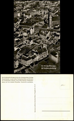 Ansichtskarte münchen - ansichtskarte,