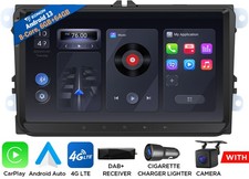 CAM+DAB+Eonon VWX6S Android 13 6+64 Autoradio Navi CarPlay Für VW Golf Passat B6
