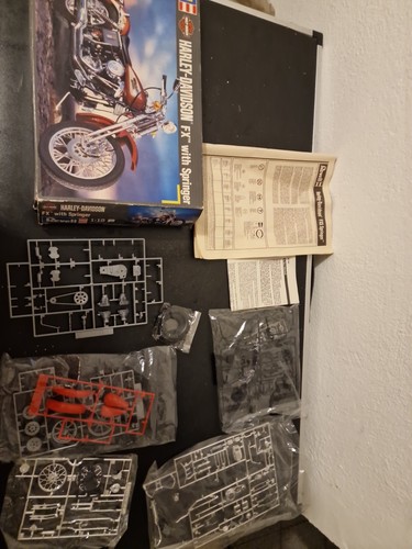 Revell harley davidson - davidson, 1:12