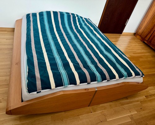 Futon bett massiv - bett,, erle,