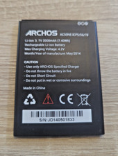 Original Akku Batterie Archos 50 Neon 2000mAh Ausgebaut Ersatzteil