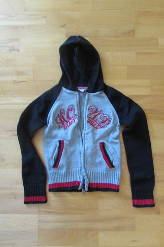 Jacke strickjacke mit kapuze - jacke,,