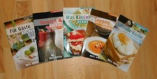 5 Kochbücher  / Hefte +  lecker und einfach  + super für Küchen - Geschenke dazu