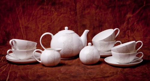 Fine bone china tee service - china, tee-service