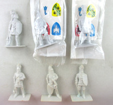 FREMDFIGUR + KOMPLETTSATZ / RITTER KNIGHTS von KELLOGGS + ALT RAR 2x OVP
