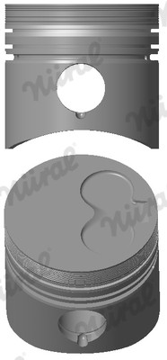 Nüral 109500 kolben - 87-109500-00,