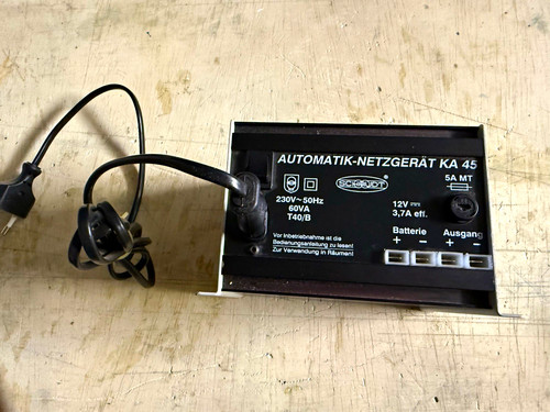 Schaudt automatik netzgerät - schaudt, automatik-netzgerät