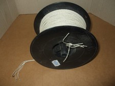 Eine Rolle Litzenkabel, weiß, 5adrig, auch für die Eisenbahnanlage