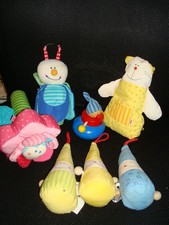 7 tlg Set HABA Jako-o Wichtel Biene Fidelia Stehaufmännchen Bär Greilinge ++