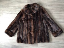 Pelzjacke Felljacke braune