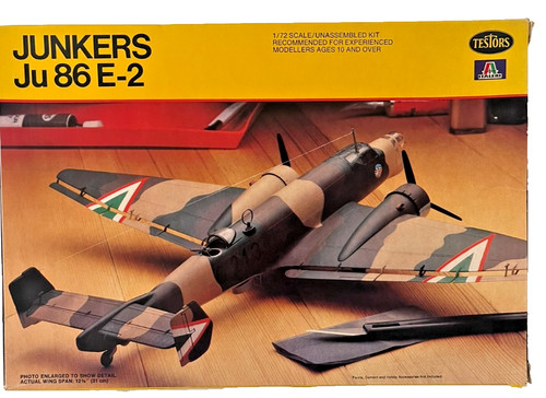 Testors italeri 874 junkers - italeri,