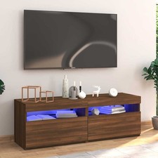 TV Schrank mit LED Lowboard Fernsehschrank Fernsehtisch Holzwerkstoff vidaXL