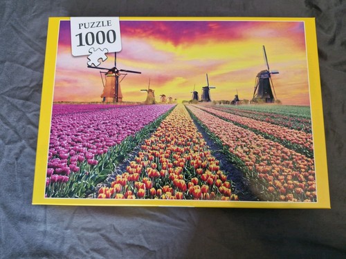Puzzle 1000 teile windmühlen - teile,