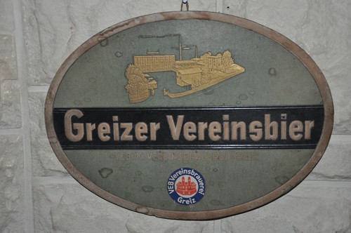 Altes brauereischild reklame - altes, brauereischild/reklame
