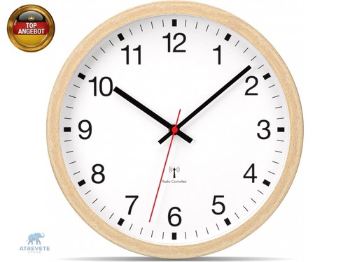 Groß wanduhr funk 40cm - wanduhr,