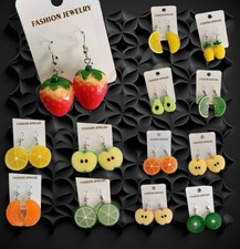 1 paar Ohrringe Obst/Gemüse