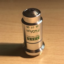 Zeiss F40 40x /0,65 Ph 2 160/0,7 Mikroskop Objektiv 46 07 06