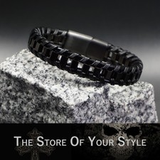 Armband Lederarmband Edelstahl