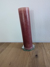 Maria Buytaert - Kerze - Lotuskerze - mit Spiegelteller - braun - Höhe ca. 28cm