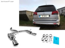 Fox Edelstahl Sport-Auspuff