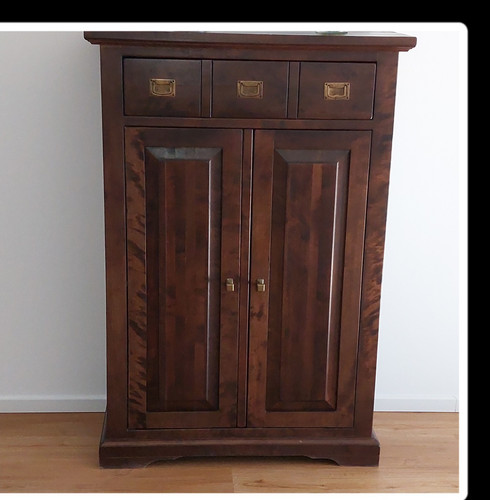 Antiker holzschrank braun 2 - braun,,