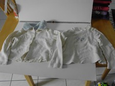 Twinset Shirt und Jacke, Gr.104 von pocolino, creme mit hellblau