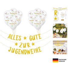 Jugendweihe Deko Set mit