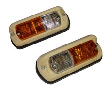 Satz Blinker Positionsleuchten für Fendt Schlepper Traktor Anbauleuchten 