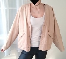 Zara Baumwolljacke Nude Beige M