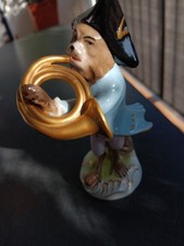 Affenkapelle Bläsertrompete H 16cm  B 6 cm Top Zustand