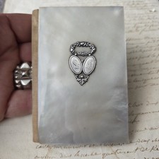 Balbuch Perlmutt und Silber