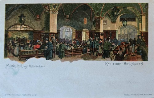 München hofbräuhaus 1920 - ak,