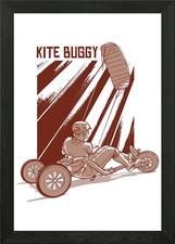 Illustration Drachen Buggy