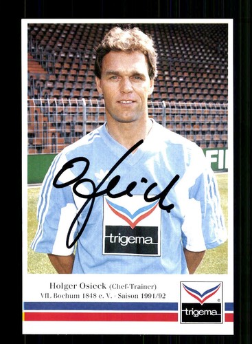 Holger osieck autogrammkarte - holger,