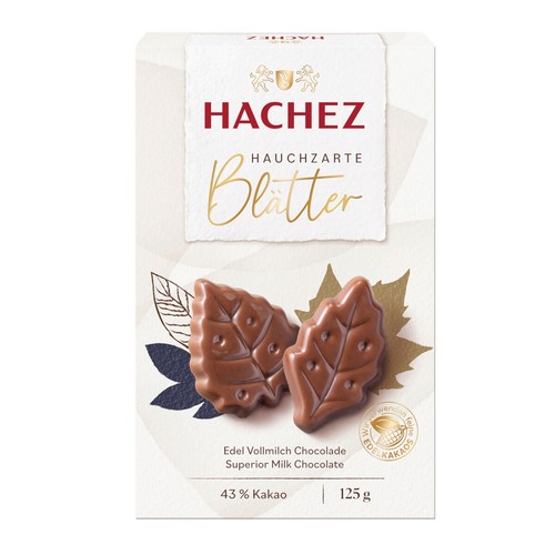 Hachez hauchzarte blätter - hachez,
