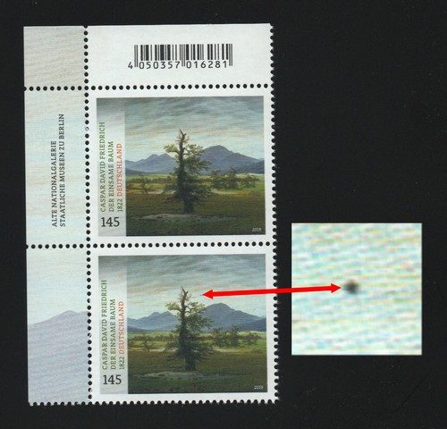 Bund 3433 f3a eckrandpaar - ,
