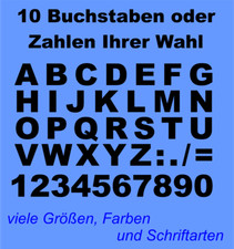 Selbstklebende. Zahlen