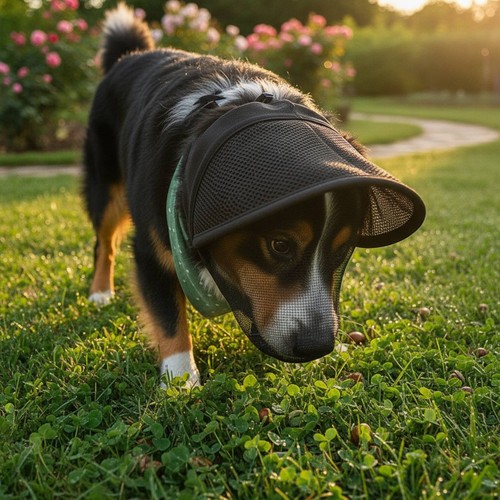 Hundemaulkorb aus nylon - aus,