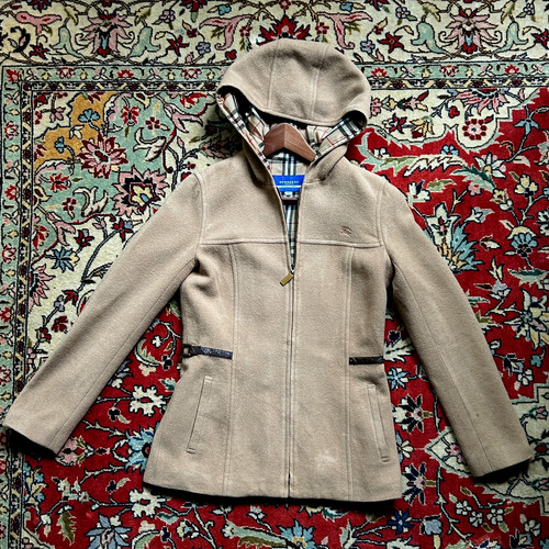 Burberry blue label kurzmantel - blue,