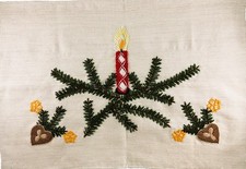 Unikat, von Oma handgestickte