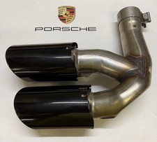 Porsche Cayenne 9Y0 9Y3 Turbo GT Auspuff Blende 9YO 253 824 DR. 9YO 253 825 AJ
